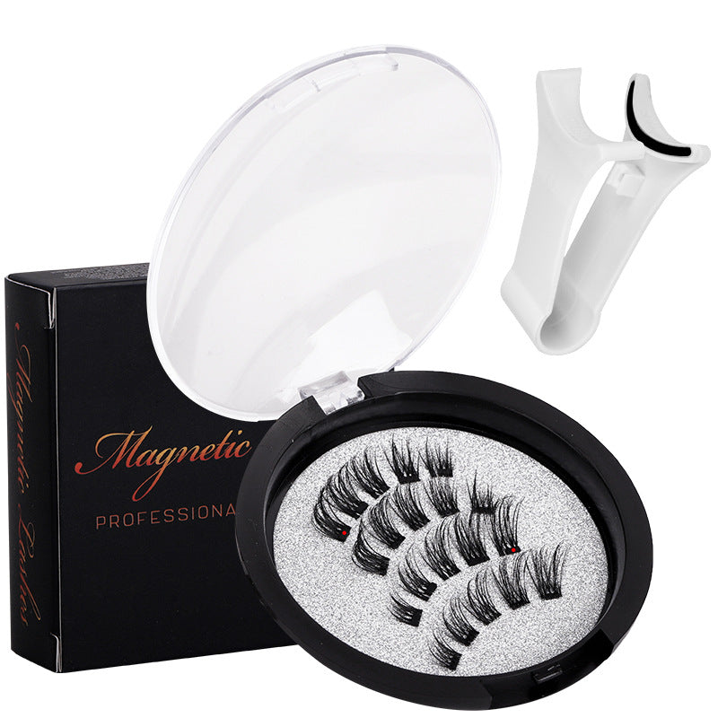 Magnetic Eyelash Integrated Strong Magnetic Glue-free Black Stem