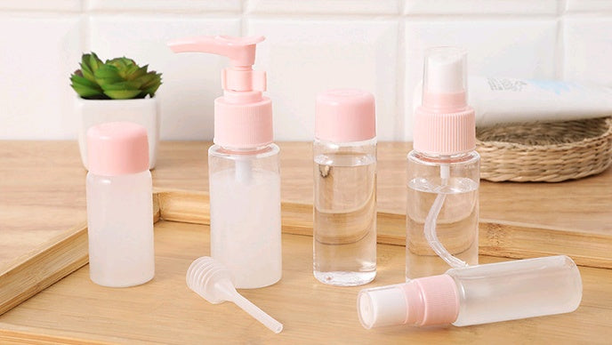 Portable Travel Set Bottle Cosmetics Empty Bottle Press Bottle Spray Bottle Small Watering Can Cosmetics Bottle Set
