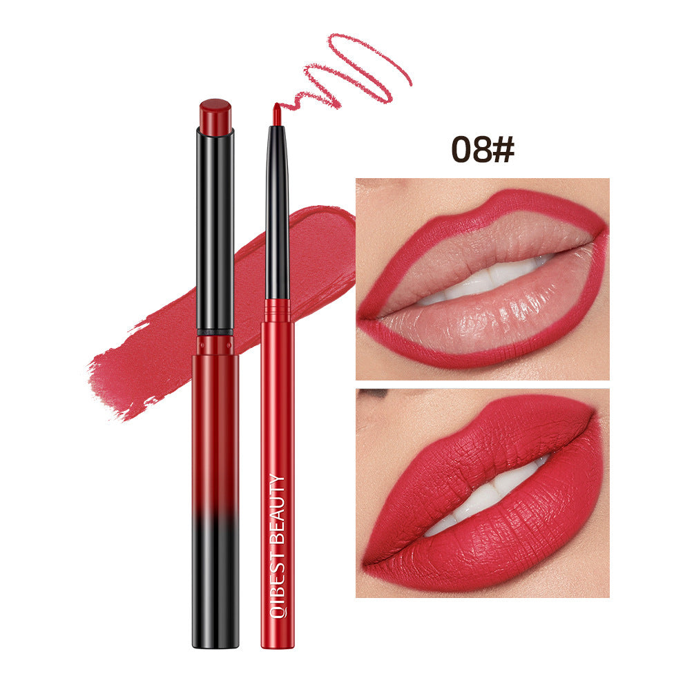 Lipstick Lip Pencil Matte Non-fading Not Smudge Long-lasting