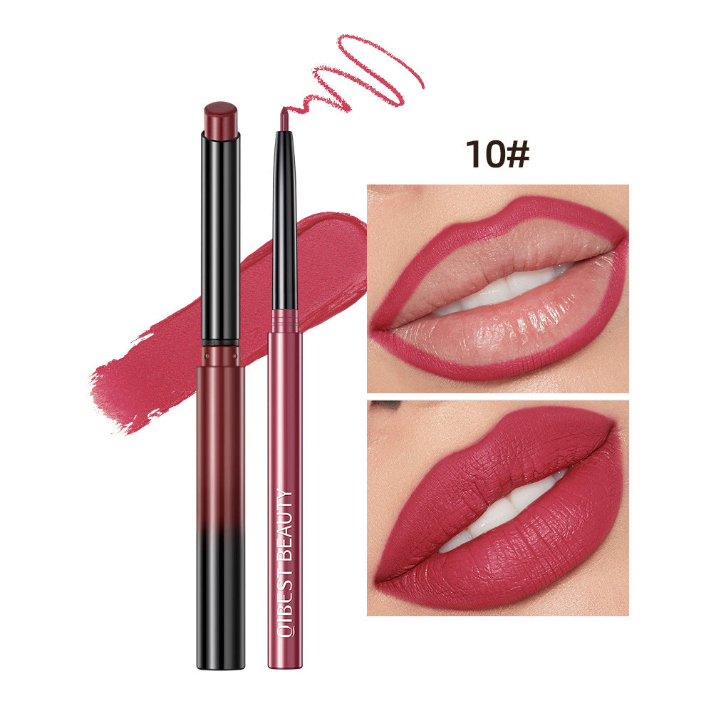 Lipstick Lip Pencil Matte Non-fading Not Smudge Long-lasting