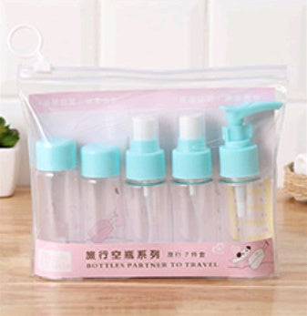 Portable Travel Set Bottle Cosmetics Empty Bottle Press Bottle Spray Bottle Small Watering Can Cosmetics Bottle Set