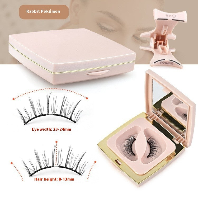 Trendy Non-Yue Pupil Soft Magnetic False Eyelashes
