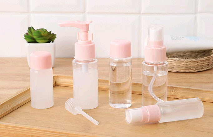 Portable Travel Set Bottle Cosmetics Empty Bottle Press Bottle Spray Bottle Small Watering Can Cosmetics Bottle Set